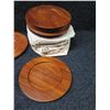Image 2 : Multiple Wooden Plates 10" & 12" dia & Monkeypod Bowl Signed by Artist