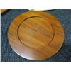 Image 3 : Multiple Wooden Plates 10" & 12" dia & Monkeypod Bowl Signed by Artist