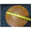 Image 8 : Multiple Wooden Plates 10" & 12" dia & Monkeypod Bowl Signed by Artist