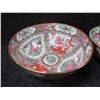 Image 2 : Qty 2 Japanese Porcelain Famille Rose Bowls Decorated in Hong Kong 9" & 10" dia