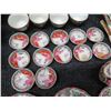Image 13 : Multiple Famille Rose Teacups, Rice Bowls, Plates, Tea Pots, etc (some Maker's Marks), Misc Sizes