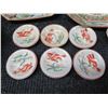 Image 21 : Multiple Famille Rose Plates, Condiment Dishes & Oval Platters w/ Maker's Marks, Misc Sizes
