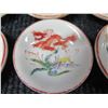 Image 22 : Multiple Famille Rose Plates, Condiment Dishes & Oval Platters w/ Maker's Marks, Misc Sizes