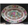 Image 2 : Multiple Famille Rose Plates, Condiment Dishes & Oval Platters w/ Maker's Marks, Misc Sizes