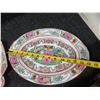 Image 9 : Multiple Famille Rose Plates, Condiment Dishes & Oval Platters w/ Maker's Marks, Misc Sizes