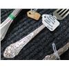 Image 8 : Misc Flatware: Gorham Sterling, Towle Old English, Mount Vernon, etc