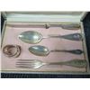 Image 2 : M.H. Wilens & Sohns Hamburg Place Setting w/ Maker's Mark in Case