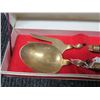 Image 8 : S. Samran Thailand Bronze Utensils in Box, Carved Metal Decanter & 2 Containers
