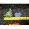 Image 10 : Serpentine Duck & Blue Frog Figurines, Misc Sizes