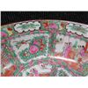 Image 2 : Asian Famille Rose Punchbowl Decorated in Hong Kong 14" dia, 6"H
