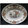 Image 1 : Wedgwood England Eastern Flowers Pattern Oval Serving Platter 13"x10"