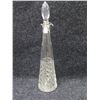 Image 2 : Multiple Cut Glass Decanters w/ Stoppers, Misc Sizes