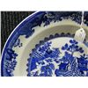 Image 2 : Blue Shenango China, New Castle PA Plate 11" dia