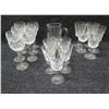 Image 1 : Multiple Waterford Crystal & Cut Glass Stemmed Glassware & Pitcher