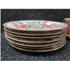 Image 2 : Multiple Asian Famille Rose Plates Decorated in Hong Kong, Misc Sizes