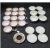 Image 1 : Multiple Asian Famille Rose Teacups, Rice Bowls & Plates, Misc Sizes