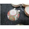 Image 8 : Multiple Asian Famille Rose Teacups, Rice Bowls & Plates, Misc Sizes