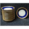 Image 1 : Multiple Lenox Saucers w/ Blue Trim 6" dia