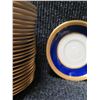 Image 2 : Multiple Lenox Saucers w/ Blue Trim 6" dia