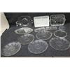 Image 1 : Multiple Glass Plates, Serving Dishes & White Tray, Misc Sizes
