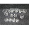 Image 2 : Multiple Etched & Cut Glass Duck Sherries, Champagne & Martini Glassware, Misc Sizes