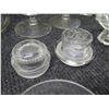 Image 8 : Multiple Glassware: Frosted Collins Glasses, Decanter, Cut-Glass Bowls, etc Misc Sizes