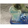 Image 8 : Beam 100 Months Old Bourbon Whiskey Muskie Wisconsin's State Fish Decanter 14"H