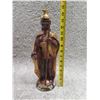 Image 8 : Beam 100 Months Old Bourbon Whiskey King Kamehameha Decanter (empty) 15"H