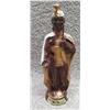 Image 1 : Beam 100 Months Old Bourbon Whiskey King Kamehameha Decanter (some liquid inside) 15"H
