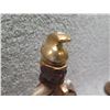 Image 2 : Beam 100 Months Old Bourbon Whiskey King Kamehameha Decanter (some liquid inside) 15"H