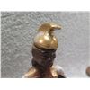 Image 2 : Beam 100 Months Old Bourbon Whiskey King Kamehameha Decanter (some liquid inside) 15"H