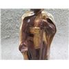 Image 3 : Beam 100 Months Old Bourbon Whiskey King Kamehameha Decanter (some liquid inside) 15"H