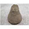 Image 2 : Porous Stone, Poi Pounder Shaped 4" dia, 5"H (Origin & Date Unknown)