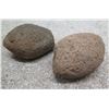 Image 1 : Qty 2 Porous Stones, Misc Sizes (Origin & Date Unknown)