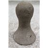 Image 1 : Porous Stone, Pounder Shaped 3" dia, 4"H (Origin & Date Unknown)
