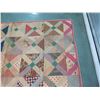 Image 3 : Geometric Design Quilt 80"x67"