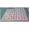 Image 1 : Pinwheel Design Quilt 88"x70"