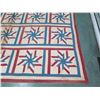 Image 2 : Pinwheel Design Quilt 88"x70"