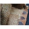 Image 8 : Tribal Design Blanket 64"x52" (some Damage)