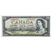 Image 1 : Bank of Canada, 1954 $20 GW - B//C (267)