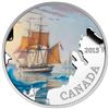 Image 1 : 2015 $20 Lost Ships in Canadian Waters: Franklin's Lost Expedition - Pure Silver Coin