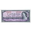 Image 1 : Bank of Canada, 1954 $10 V/T -B/R - (954)
