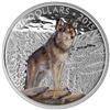 Image 1 : 2015 $20 Imposing Alpha Wolf - Pure Silver Coin - SOLD OUT COIN