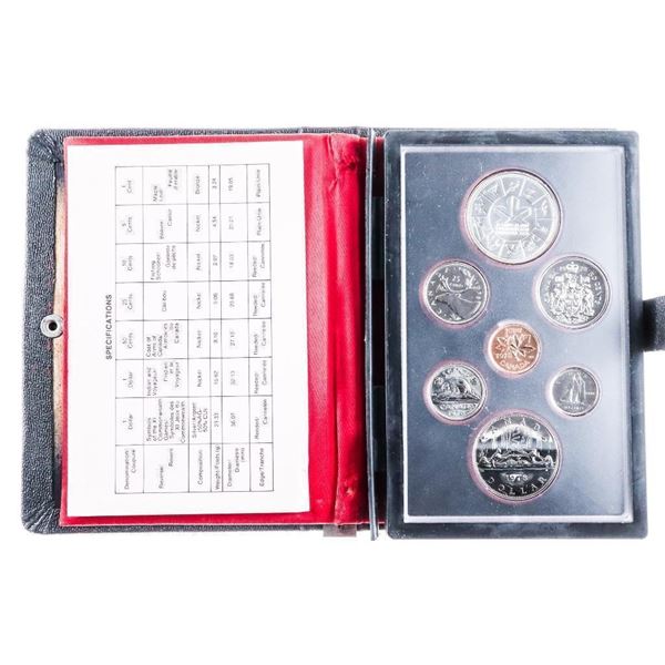 RCM 1978 Prestige Specimen Coin Set Leather Case