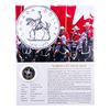 Image 1 : Canada,RCMP 1873-1973 Silver Dollar w/ Giclee Display -"ALWAYS GET THEIR MAN"