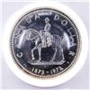 Image 3 : Canada,RCMP 1873-1973 Silver Dollar w/ Giclee Display -"ALWAYS GET THEIR MAN"