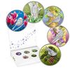Image 1 : 2017 $10 Birds Among Nature's Colours - 5 Coin Pure Silver Set
