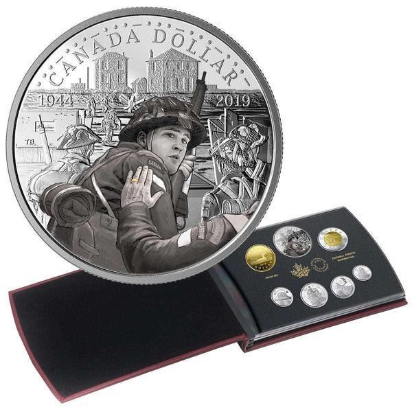 2019 75th Anniversary of D-Day - Special Edition Silver Dollar Proof Set