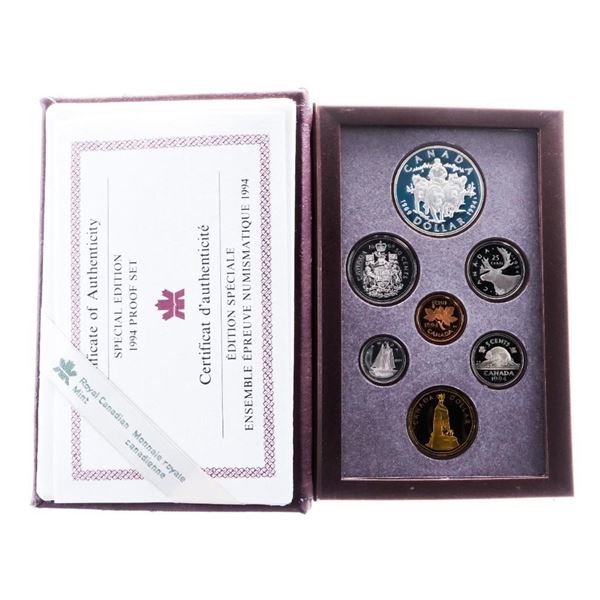 RCM 1994 Special Edition Proof Set - Case Worn