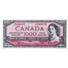 Image 1 : Bank of Canada 1954 $1000 -Thiessen - Crow (AK) Low Printing -240,000 Only  - Choice UNC .-Printing 